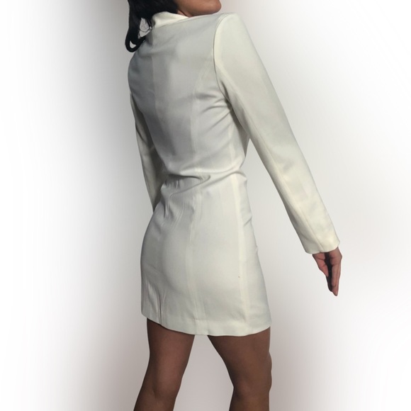 By The Way white Blazer dress, size small - Picture 3 of 3